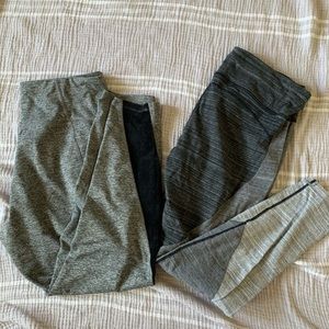 Grey Size Large Leggings Bundle